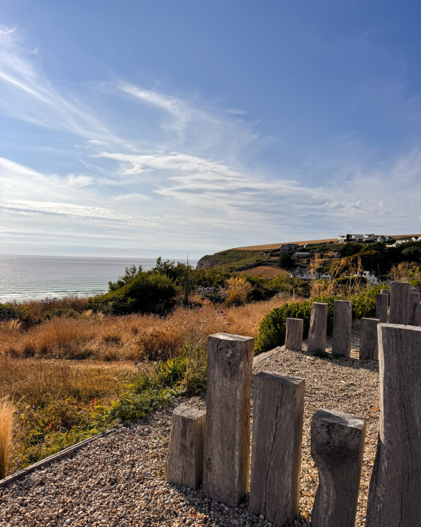 Bedruthan Hotel sea view