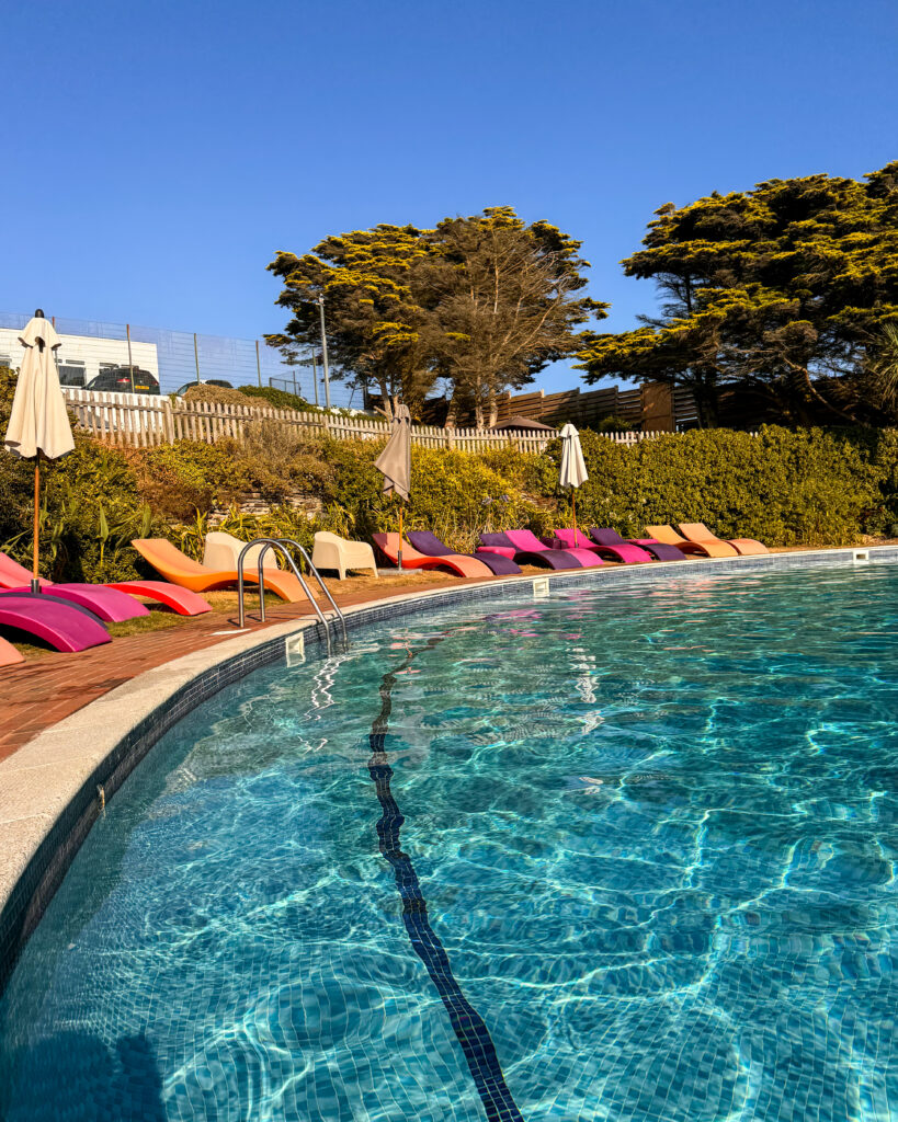 Bedruthan Hotel swimming pool