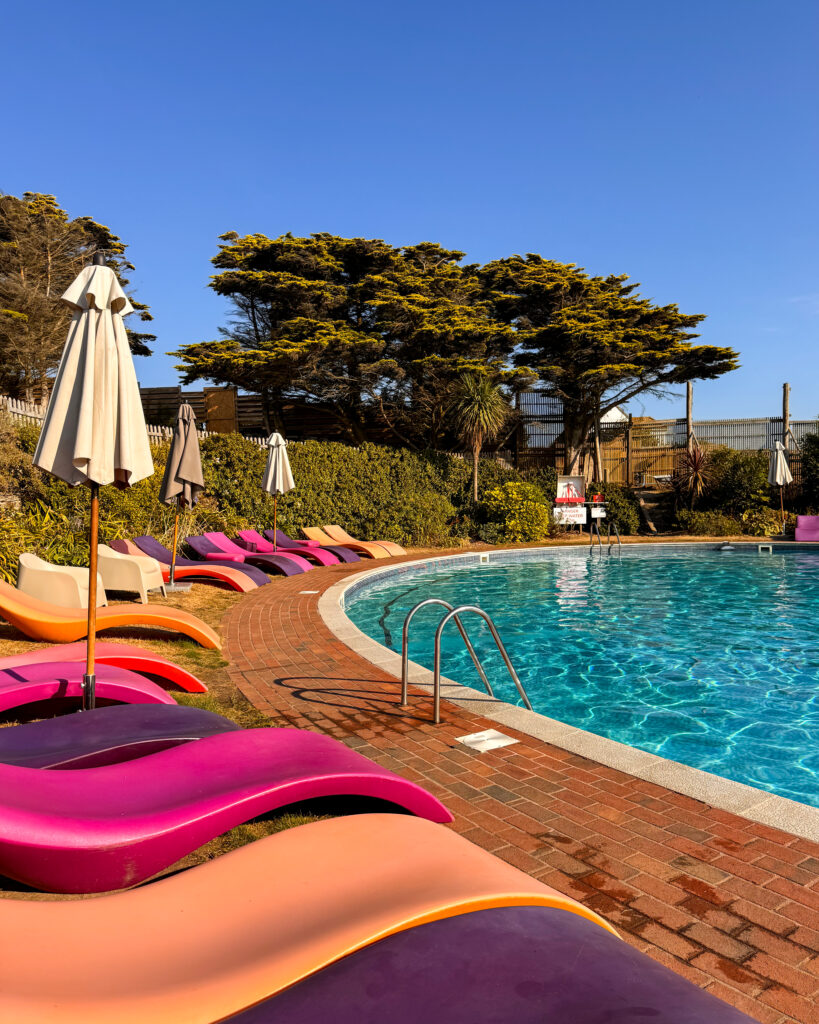 Bedruthan Hotel swimming pool