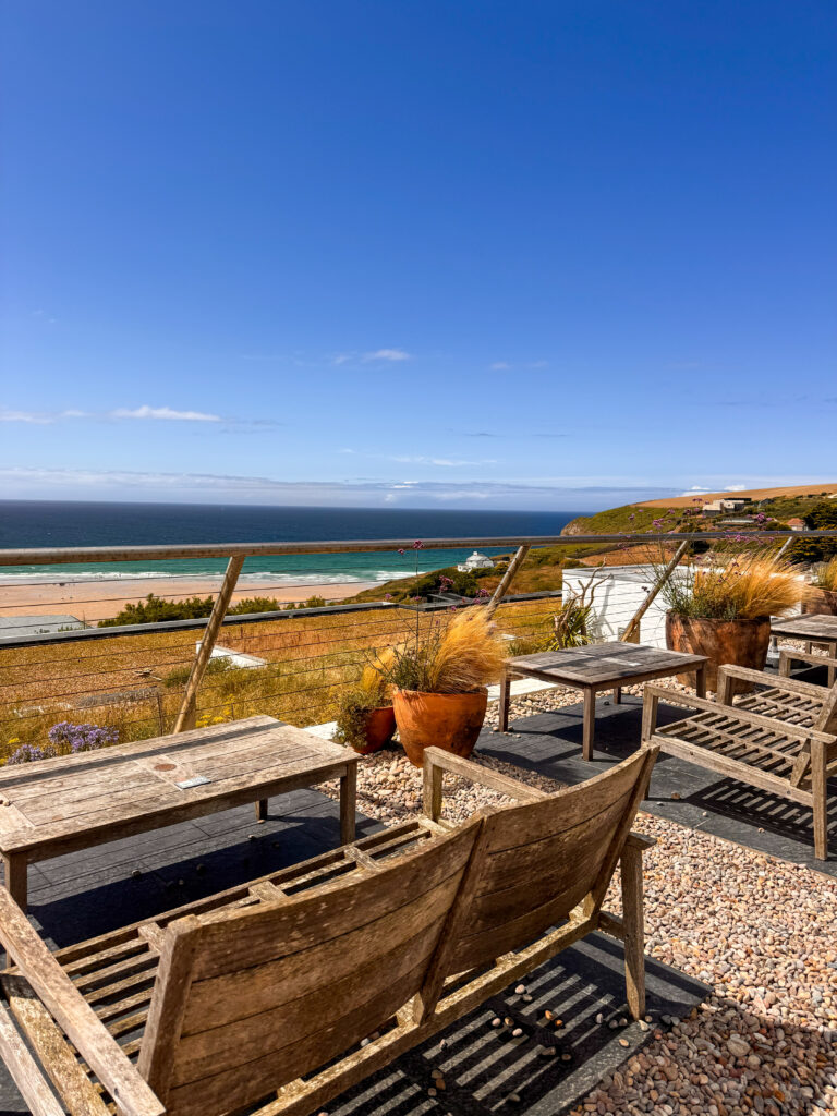 Bedruthan Hotel view