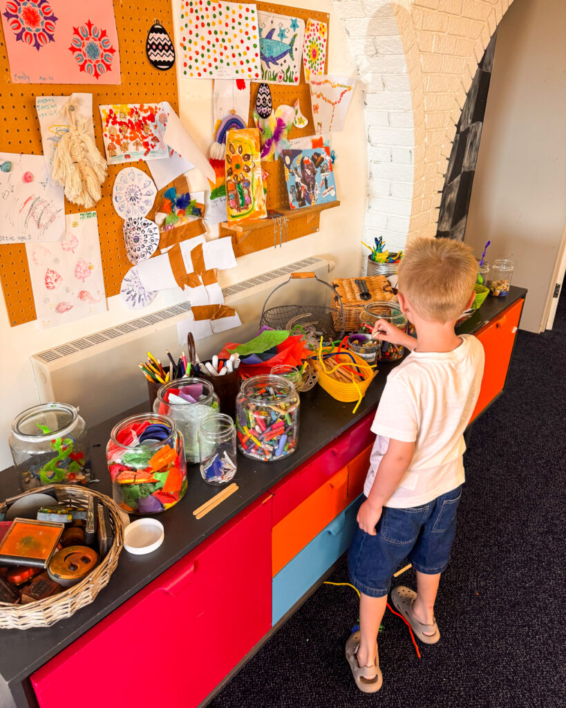 Bedruthan Hotel craft room